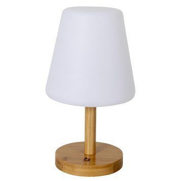 Ліхтар кемпінговий Bo-Camp Cambridge Rechargeable 200 Lumen Bamboo/White (5818792) DS_DAS301709 фото