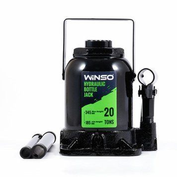 Домкрат гідравлічний пляшковий Winso 20т 185-345мм LI_170230 фото
