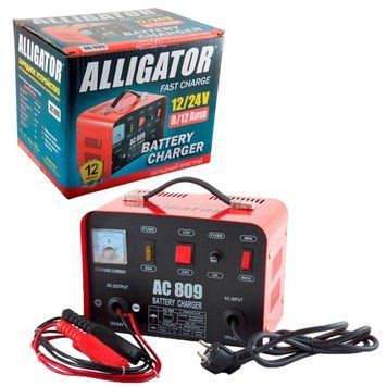 Зарядний пристрій АКБ Alligator 12/24V, 20А LI_AC809 фото