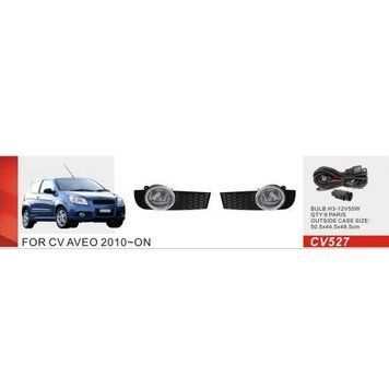 Фары доп.модель Chevrolet Aveo Hatchback/2008-12/CV-527/H3-12V55W/эл.проводка (CV-527) OL_20973 фото