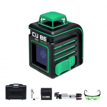 Нівелір лазерний лінійний ADA CUBE 360 ULTIMATE EDITION GREEN LASER (А00470) HY_090108064 фото