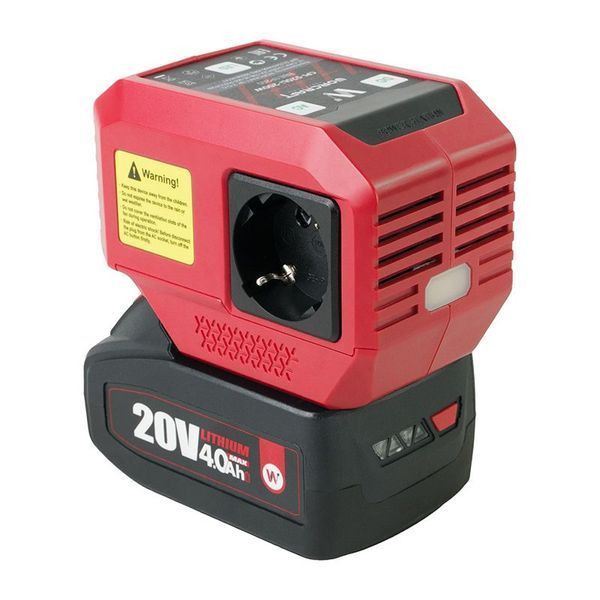 Акумуляторний інвертор напруги WORCRAFT CPI-S20Li-200W WM_13283 фото