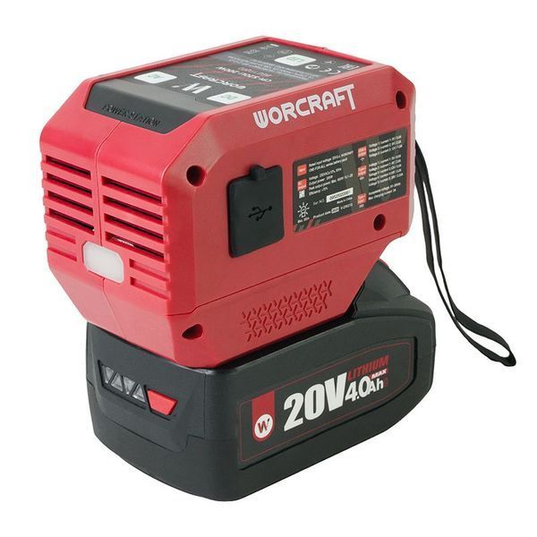 Акумуляторний інвертор напруги WORCRAFT CPI-S20Li-200W WM_13283 фото