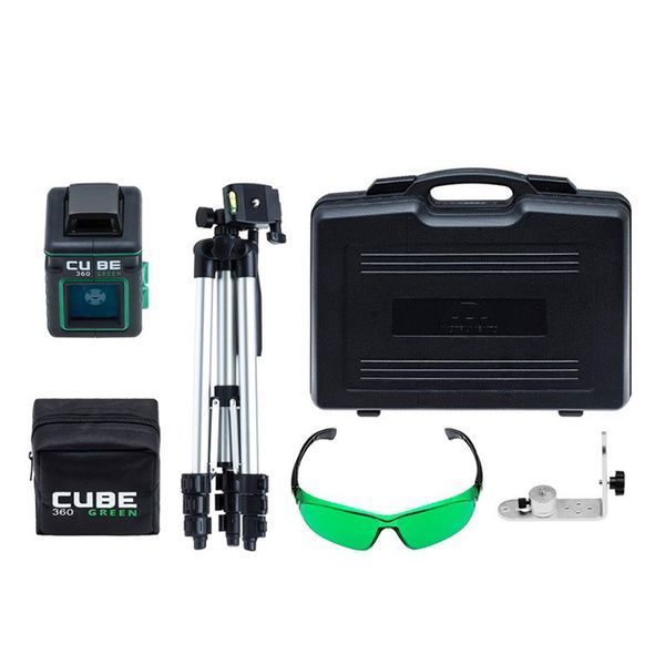 Нівелір лазерний лінійний ADA CUBE 360 ULTIMATE EDITION GREEN LASER (А00470) HY_090108064 фото