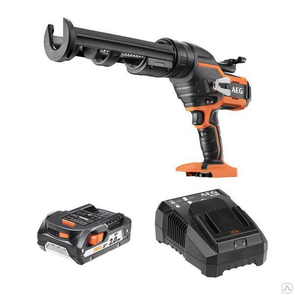 Акумуляторний пістолет для герметика AEG BKP18C-310-0 (без акумулятору та зарядного пристрою) HY_90113800 фото