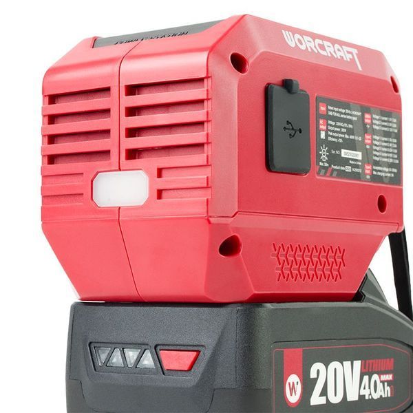 Акумуляторний інвертор напруги WORCRAFT CPI-S20Li-200W WM_13283 фото