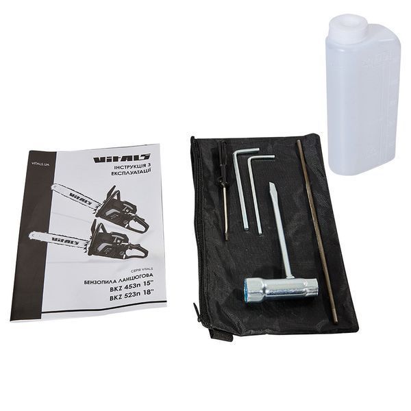 Бензопила ланцюгова Vitals BKZ 453n 15" IN_208765 фото