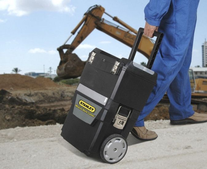 Ящик для инструмента Stanley 2 в 1, с колесами, 47.3х30.2х62.7см RC_1-93-968 фото