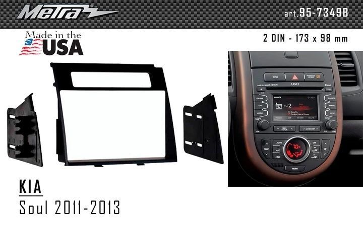 Переходная рамка KIA Soul Metra 95-7349B AV_95-7349B фото