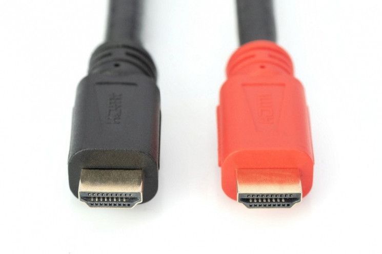 Кабель Digitus HDMI High speed с усилителем (AM/AM) 15m, black RC_AK-330105-150-S фото