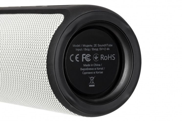 Акустическая система 2E SoundXTube TWS, MP3, Wireless, Waterproof Grey RC_2E-BSSXTWGY фото