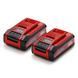 Einhell Акумулятор Twinpack PXC Plus, 18В, 2х3А&bull;год, 1.23кг RC_4511631 фото 1