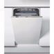Посудомийна машина Whirlpool вбудована, 10компл., A++, 45см, дисплей, білий RC_WSIC3M27C фото 3
