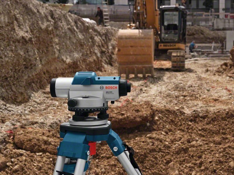Нивелир оптический Bosch GOL 32 D, до 120м, &plusmn;1мм/30м, зум х32, 1.5кг RC_0.601.068.500 фото