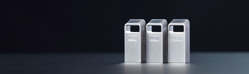 Накопитель Kingston 256GB USB 3.2 Type-A Gen1 DT Micro R200MB/s RC_DTMC3G2/256GB фото