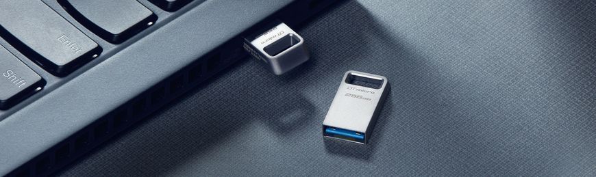 Накопитель Kingston 256GB USB 3.2 Type-A Gen1 DT Micro R200MB/s RC_DTMC3G2/256GB фото