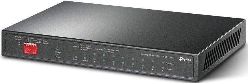 Коммутатор TP-LINK TL-SG1210MP 10xGE (8xPoE), 2xSFP, 123Вт, Неуправляемый RC_TL-SG1210MP фото
