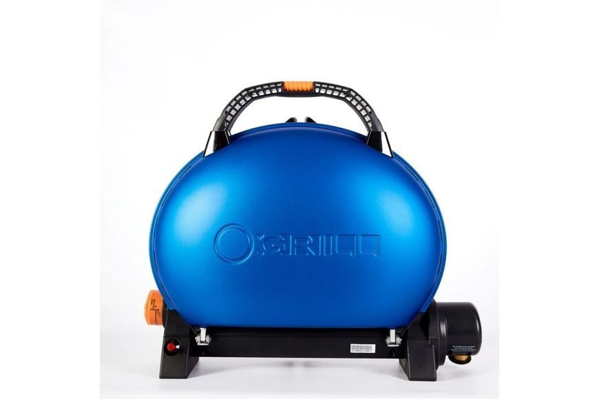 Портативный переносной газовый гриль O-GRILL 500, синий + шланг в подарок! GR_008286 фото