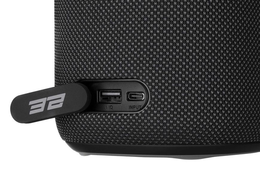 Акустическая система 2E SoundXDrum TWS, MP3, Wireless, Waterproof Black RC_2E-BSSXDWBK фото