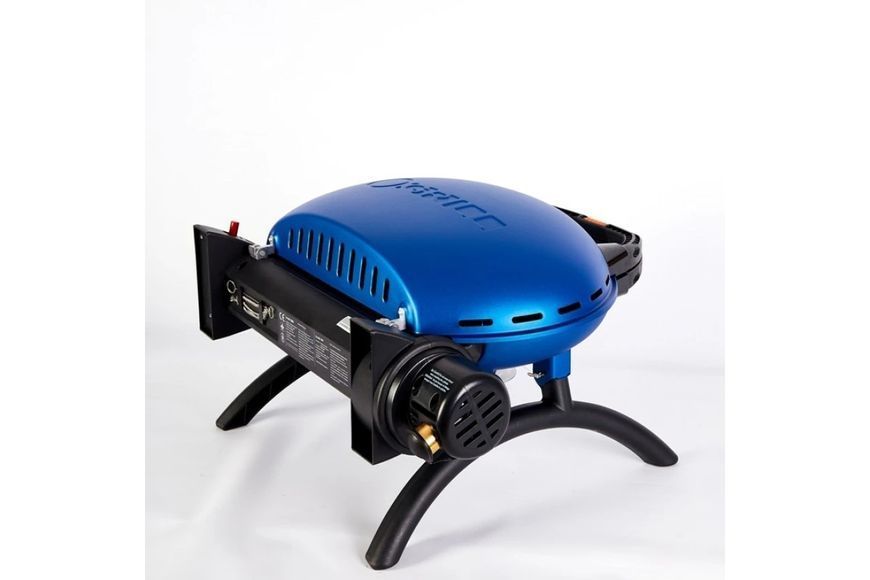 Портативный переносной газовый гриль O-GRILL 500, синий + шланг в подарок! GR_008286 фото