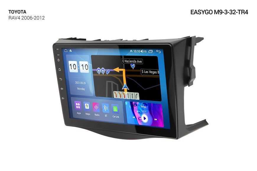 Штатна автомагнітола EasyGo M9-3-32-TR4 Toyota RAV4 2006-2012 MA_M9-3-32-TR4 фото