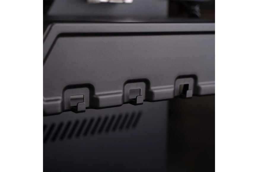 Газовый гриль SANTOS S-318 Black, с боковой и задней горелкой, черный 900273 GR_010952 фото