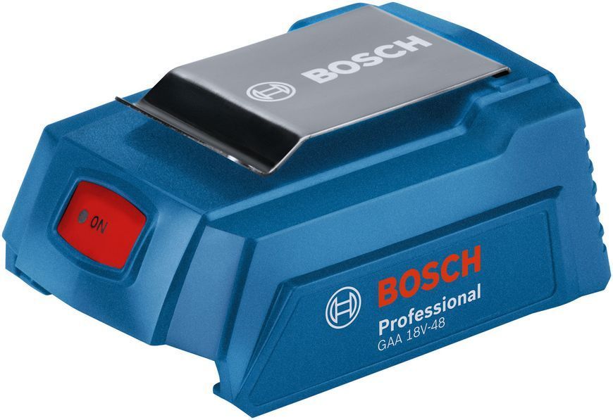 Адаптер USB для батареи Bosch GAA 18V-48 Professional, 2.4 А RC_0.618.800.0L6 фото