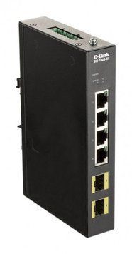 Промисловий комутатор D-Link DIS-100G-6S 4xGE, 2xSFP, Некерований RC_DIS-100G-6S фото