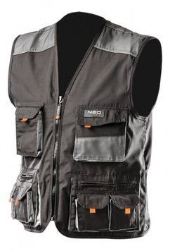 Жилет рабочий усиленный Neo Tools 81-260-S, S/48 RC_81-260-S фото