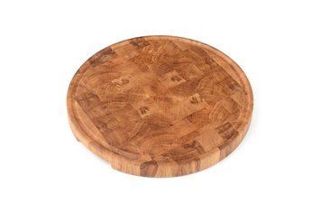Дошка професійна кругла дуб 41*41*4 см GRILLI 77009810 GR_011796 фото