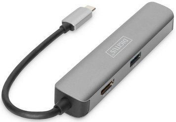 Док-станція DIGITUS Travel USB-C, 5 Port RC_DA-70891 фото