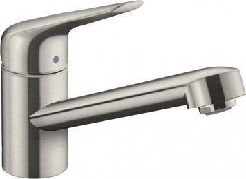 Змішувач для кухні Hansgrohe Focus M42, довж.виливу - 203мм, поворотний, 1важіль, KM100, сталь RC_71808800 фото