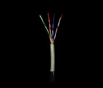 Кабель кручена пара GEAR UTP 4x2x0,51 Cat5E, CCA, PVC+PE, для зовнішніх робіт 305m U_36000 фото