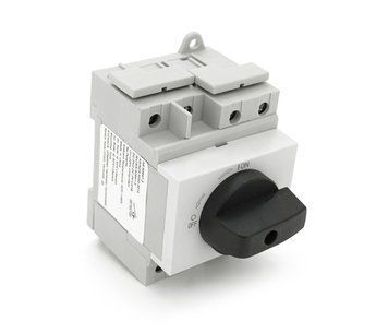 Поворотный выключатель наружного монтажа HGN4-NL1-16, DC1000V, 16A, 4P, Grey U_36343 фото