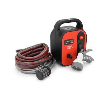 Насос для полива Delixi 12V, 7-9 л/мин, шланг(8мм) 5 м, 1,5 кг U_36643 фото