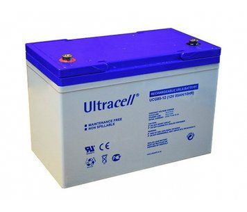 Аккумуляторная батарея Ultracell UCG85-12 GEL 12V 85 Ач (306 x 128 x 214) White Q1/67 U_28581 фото