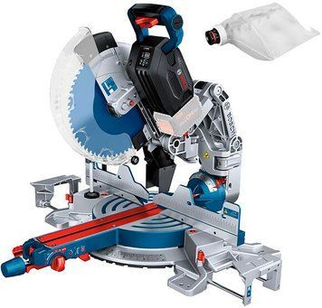 Аккумуляторная торцовочная пила Bosch GCM 18V-305 GDC Professional (0601B43000) RC_0.601.B43.000 фото