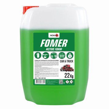 Активная пена Nowax Fomer Active Foam концентрат для бесконтактной мойки 1:50; 1:40 (баллон), 22кг LI_NX20130 фото