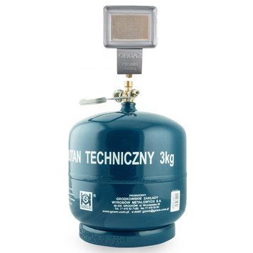Газовий балон GZWM із обігрівачем SB-600, 7,2л. LI_NC00130 фото