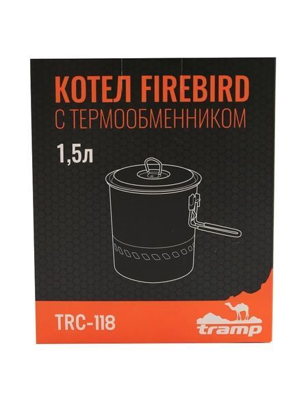 Котел Tramp анодований з теплообмінником 2,2 л TM_TRC-118 фото