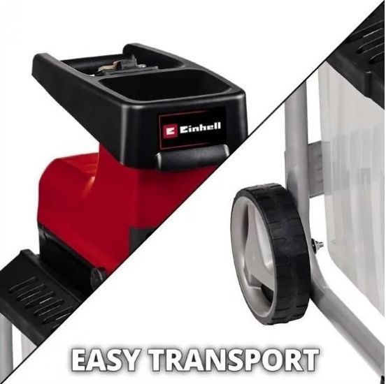 Подрібнювач садовий Einhell GC-RS 60 CB 2800Вт 45мм бак 60л ніж RC_3430635 фото