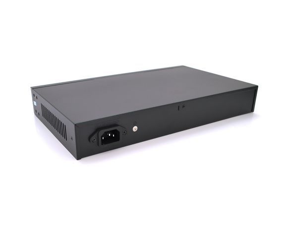 POE коммутатор Merlion 16 POE 10/100 + 1 Single Fiber Tx 1310nm 20km + 2 RJ45 10/100/1000 + встроенный блок U_23504 фото