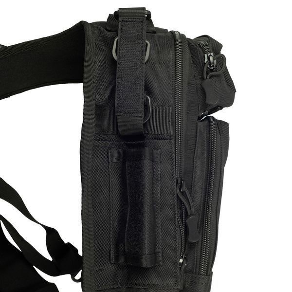 Сумка через плече Tribe Sling Pack 6,5 L T-IE-0003, olive TM_T-IE-0003-black фото