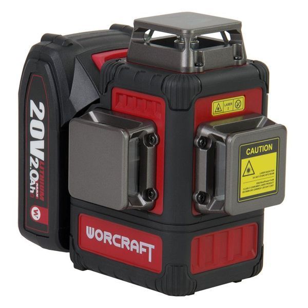 Акумуляторний лазерний рівень 3D WORCRAFT XCUBE026 WM_13279 фото