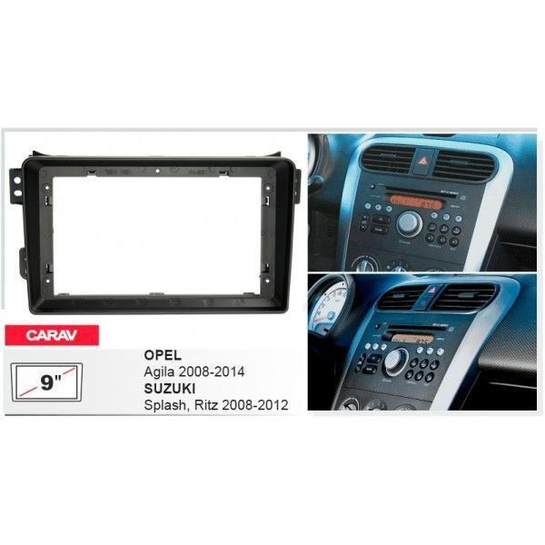 Перехідна рамка CARAV 22-370 для Opel Agila, Suzuki Splash AV_22-370 фото