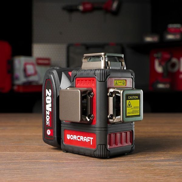 Акумуляторний лазерний рівень 3D WORCRAFT XCUBE026 WM_13279 фото