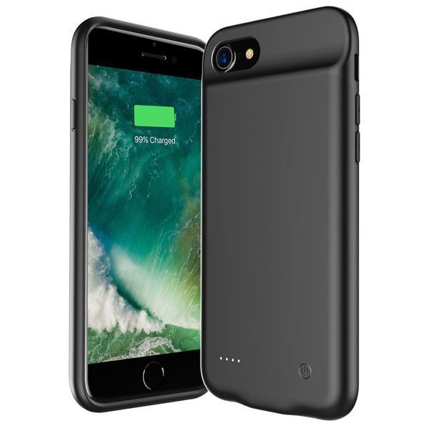 Чохол акумулятор AmaCase для iPhone 6 Plus/6s Plus Чорний (8000 маг)(Уцінка) AMA_023 фото