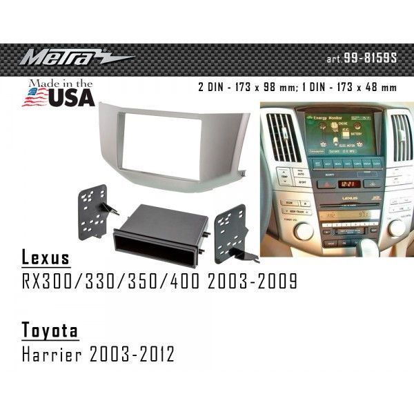 Перехідна рамка Lexus RX Metra 99-8159S AV_99-8159S фото