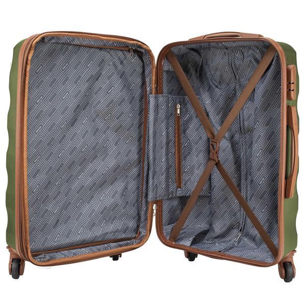 Чемодан Semi Line 24" (M) Green (T5710-2) DS_DAS302919 фото