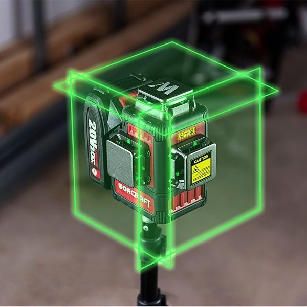 Акумуляторний лазерний рівень 3D WORCRAFT XCUBE026 WM_13279 фото